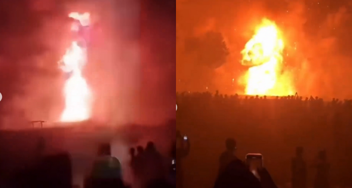 Festival kembang api di Pamekasan Madura memakan korban jiwa (dok. istimewa)