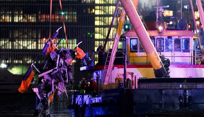 Keluarga pejabat perusahaan teknologi Siemens tewas kecelakaan helikopter jatuh di Sungai Hudson, AS (dok. CNBC)