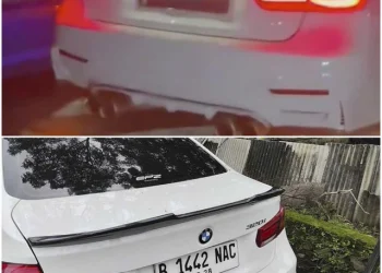 Plat nomor penabrak mahasiswa UGM diganti oleh bos perusahaan leasing (dok. istimewa)