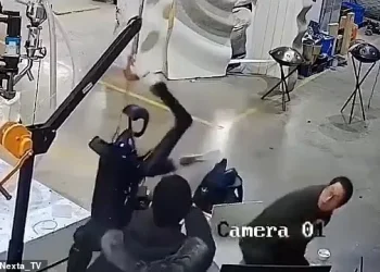 Robot humanoid pukul pekerja di China (dok. istimewa)