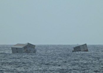 Kapal muatan berbahaya tenggelam di India (dok. istimewa)