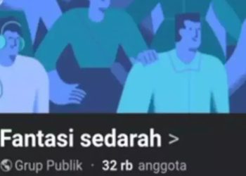 Grup fantasi sedarah Facebook (dok. istimewa)