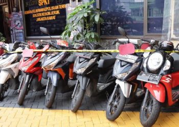 Ilustrasi motor curian (dok. istimewa)