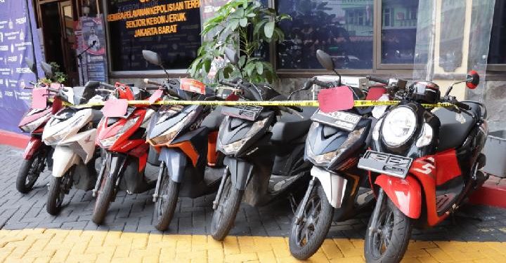 Ilustrasi motor curian (dok. istimewa)