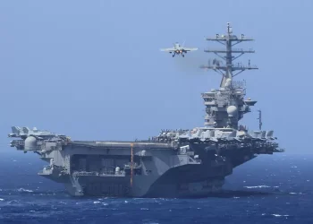 Kapal induk AS lewati perairan Indonesia menuju Iran (dok. istimewa)