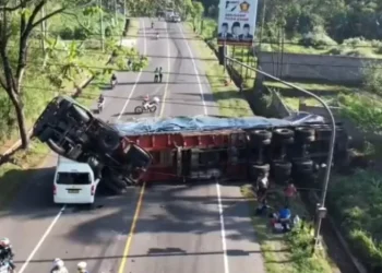 Kecelakaan truk ODOL di Boyolali (dok. istimewa)