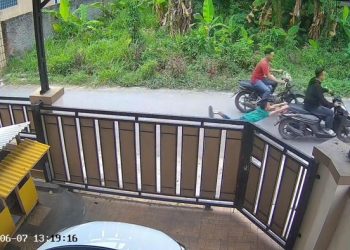 Bocah 10 tahun di Bandar Lampung dibegal hingga terseret 15 meter (dok. istimewa)