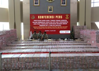 Kejaksaan Agung sita uang dari korupsi ekspor CPO oleh Wilmar Group (dok. istimewa)