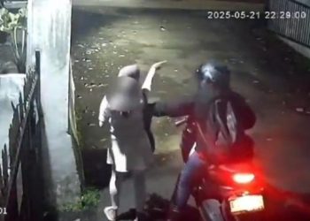 Aksi begal payudara di Lebak Bulus, Jakarta Selatan (dok. istimewa)