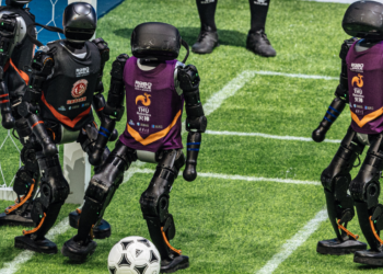 Pertandingan robot AI di China (dok. istimewa)