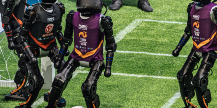 Pertandingan robot AI di China (dok. istimewa)