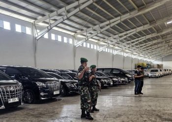 Mobil sitaan Kejaksaan Agung dari PT Sritex (dok. Kejagung)