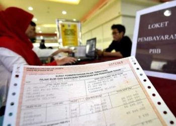 Ilustrasi pembayaran pajak PBB (dok. istimewa)