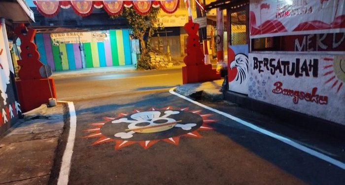 Mural One Piece di Jebres Solo (dok. istimewa)
