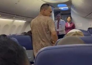 Penumpang Lion Air teriak ada bom di pesawat (dok. istimewa)