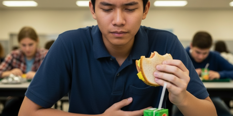 Ilustrasi siswa keracunan Makan Bergizi Gratis (MBG). (dok. istimewa)
