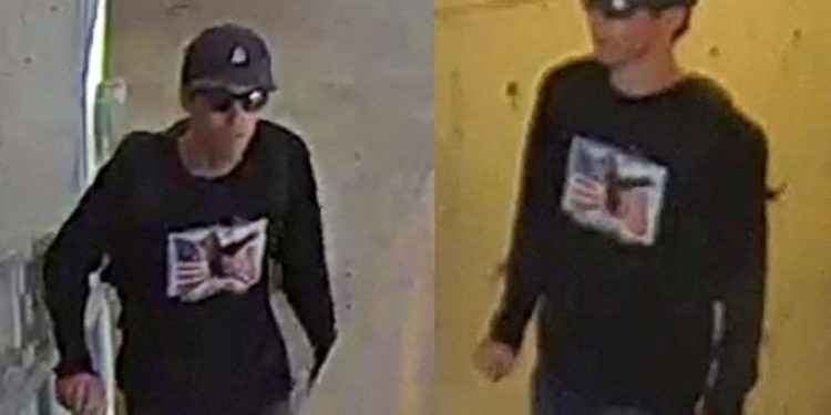 Pria diduga pembunuh Charlie Kirk (dok. Departemen Keamanan Utah )