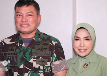 Novita Widi Prasetijono istri mantan Pangdam IV Diponegoro, Widi Prasetijono diduga terlibat korupsi jual beli tanah Kodam (dok. istimewa)