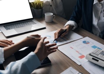 Ilustrasi transaksi bank (dok. istimewa)