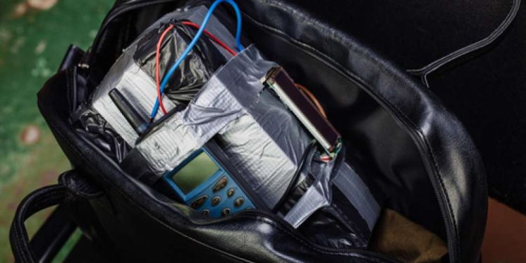 Tas diduga berisi bom ditemukan di exit tol Semarang (dok. istimewa)