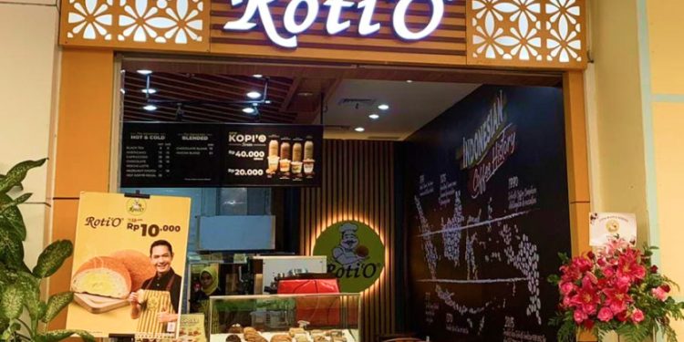Gerai toko Roti'O (dok. istimewa)