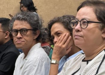 Sejumlah tokoh publik dan driver ojek online hadir memberi dukungan kepada Nadiem Makarim (dok. istimewa)