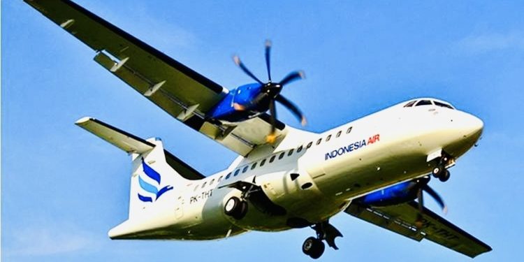 KNKT memastikan pesawat ATR 42-500 yang jatuh di Maros dalam kondisi laik terbang tanpa keluhan teknis sebelum penerbangan terakhir. (dok. istimewa)
