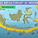 Zona Megathrust di Indonesia (dok. istimewa)