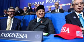 Presiden Prabowo Subianto menghadiri Board of Peace di Washington DC. Forum perdana ini membahas implementasi dan keberlanjutan gencatan senjata Gaza. (dok. Antara)