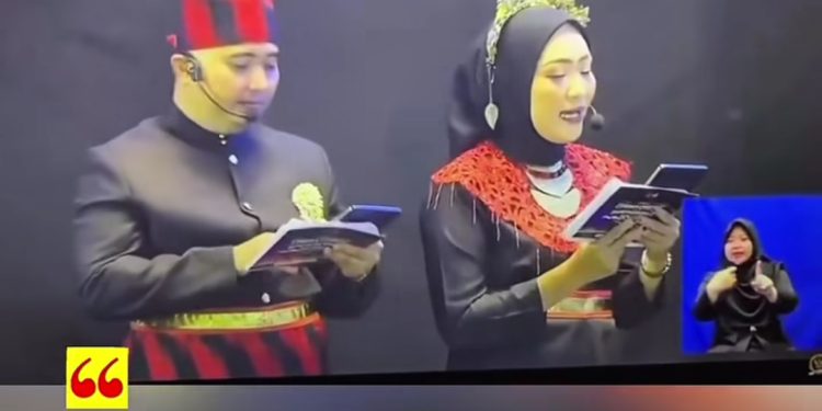 Lomba Cerdas Cermat 4 Pilar MPR RI tingkat Kalbar viral usai SMAN 1 Pontianak memprotes keputusan juri yang dinilai tidak objektif dalam pemberian skor. (dok. istimewa)