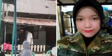Peserta SPPI calon manajer Koperasi Desa Merah Putih, Novia Rahmadhani Sihotang, meninggal dunia saat mengikuti Latsarmil di Jakarta. (dok. istimewa)
