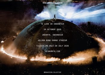 YE Live in Jakarta 2026 digelar 24 Oktober di GBK. (dok. istimewa)