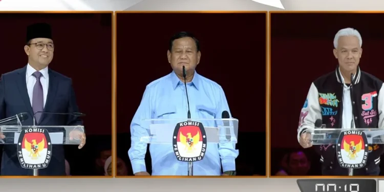 Debat capres terakhir (dok. Youtube KPU RI)