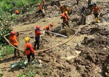 Korban meninggal akibat longsor di Dusun Situkung, Banjarnegara bertambah menjadi 10 orang. (dok. BPBD)