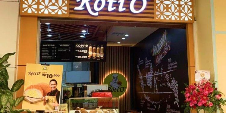 Gerai toko Roti'O (dok. istimewa)